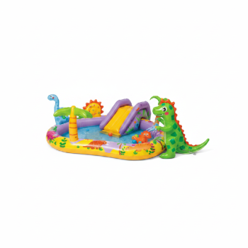 Piscina inflable intex wet set dinosaurio 2.01m x 1.57m x 69cm mu mul