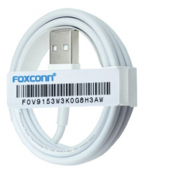 Cable iphone lightning foxconn – carga rápida y segura