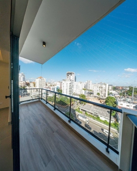 Apartamento moderno en el 8vo nivel de 2 habitaciones en el ensanche n