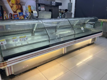 Vitrina de embutidos horizontal para supermercado