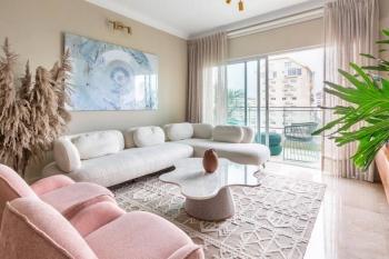 Apartamento en alquiler de 2 habitaciones en el ensanche naco