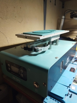 Plancha para reparacion de pantalla de celulares / operativa