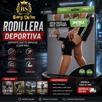 Rodillera ortopÉdica con rotula abierta  rodillera estabilizadora