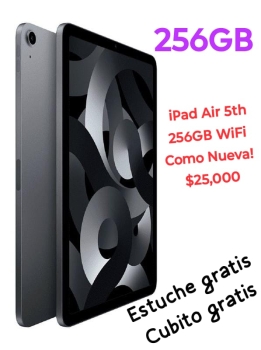 Ipad air 5th generación 256gb 25000
