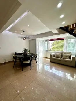 Alquilo amueblado tipo penthouse mirador norte