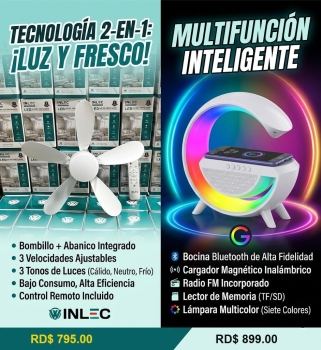 Ofertas de ventiladores y bocinas