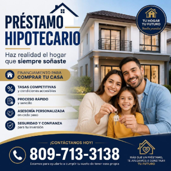 Oportunidad  préstamo hipotecario
