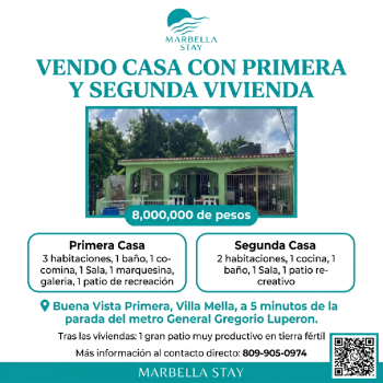 Una oportunidad única de inversión con retorno garantizado! vendo casa