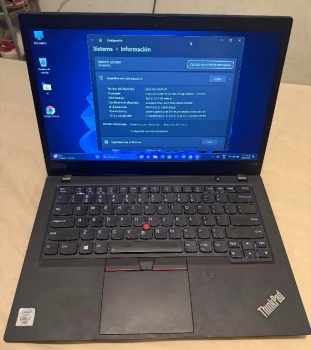 Lenovo thinkpad t14 gen 1de 14slim touch disco m2 256gb/16gb de ram
