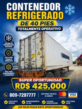 Contenedor refrigerado de 40 pies rd 425000