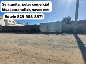 Solares comerciales en alquiler ideal para taller nave industrial o cu