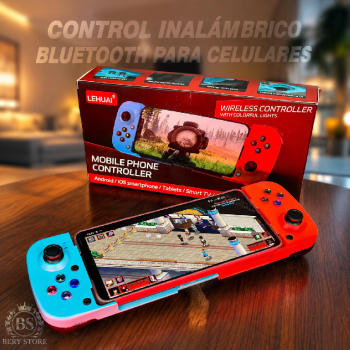 Control inalámbrico bluetooth para celulares android iphone y tablet.