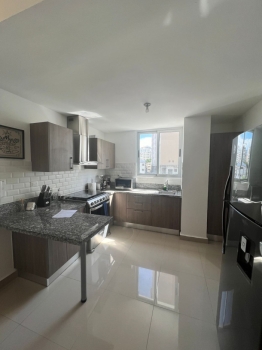 Apartamento amueblado en alquiler – serrallés santo domingo