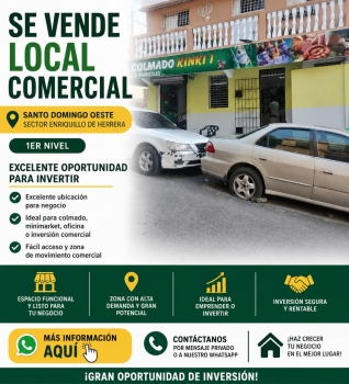 Vendo local comercial
