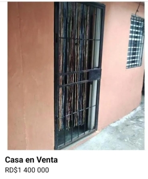 Vendo una casa de 2 habitaciones