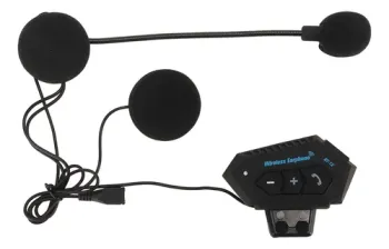 Audifonos y microfono para casco de motor