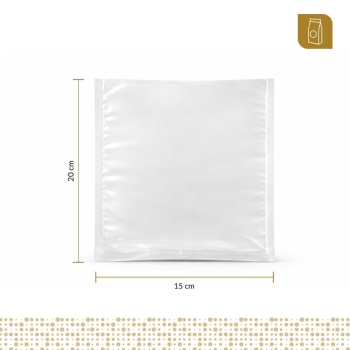 Funda al vacio 15x20  bolsa de compresión o bolsa al vacío