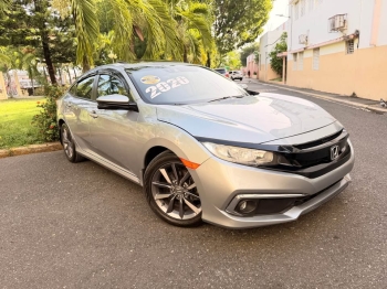 Honda civic ex 2020  clean carfax sunroof push boton excelente condici