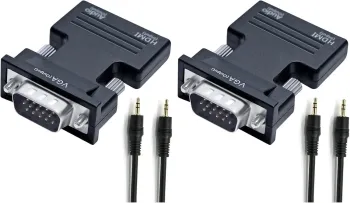 Adaptador de señal de hdmi a vga con audio