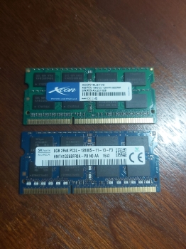 12 gb ram ddr3l para laptop 8 gb y 4 gb
