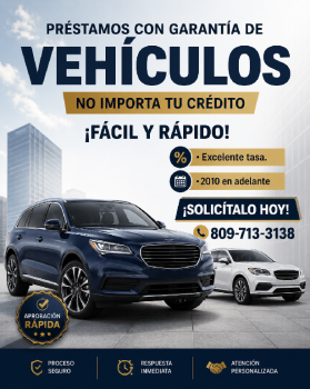 Préstamos con vehículos