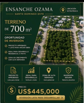 Vendo solar en santo domingo este
