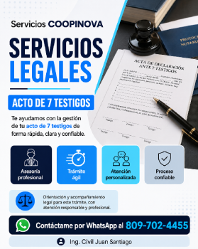 Acto de 7 testigos