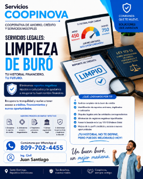 Revisión y rectificación de buró de crédito  asesoría profesional