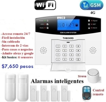 Alarmas anti-robos para tu casa o negocio sin usar cableado