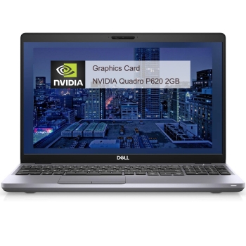 Laptop dell precision 3551 i7-10850h 2.7 16gb 512gb nvidia p620 15.6 l