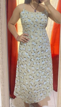 Vestido de verano maxi size l