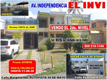 Vendo casa  solar en oferta por tiempo limitado invi de la independenc