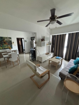 Apartamento en alquiler amueblado con excelente ubicación en naco