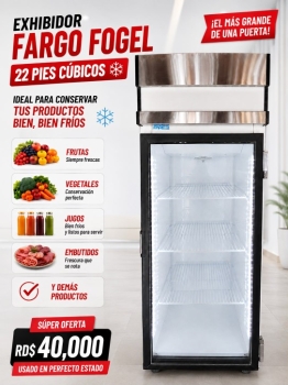 Frezer exhibidor conservador con envio y garantia.