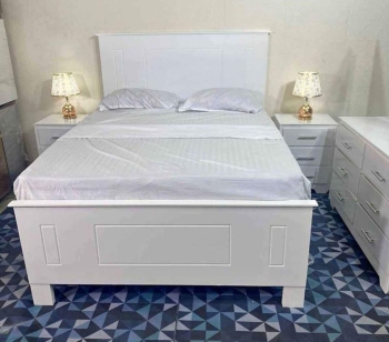 Juego de habitacion matrimonial blanco moderno