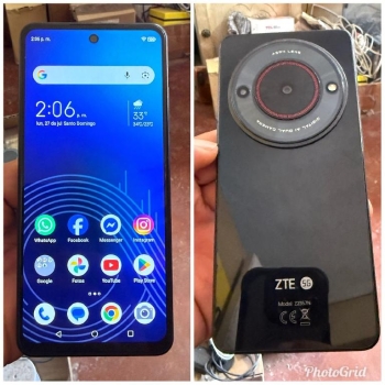 zte blade a75 5g 128gb/4gb ram 50mp con ia exclusivo de altice