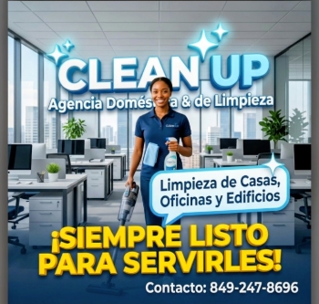 Personal domestico y de limpieza para casas oficinas y  edificios