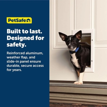 Puerta petsafe freedom para mascotas aluminio