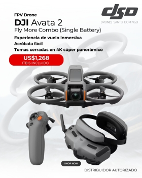 Dji avata 2 fly more combo single battery