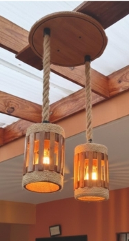 Lámparas de galerias terrazas gazebos pergolas