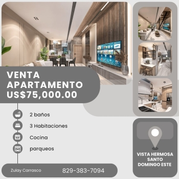 Apartamentos en venta – vista hermosa santo domingo este