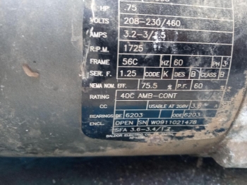 Es un motor 110 en la romana