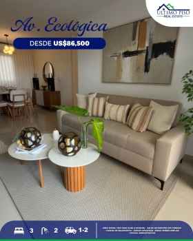 Apartamentos en venta en la ecológica santo domingo este desde us86500