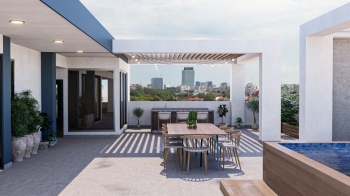 Amplio penthouse en jardines del sur