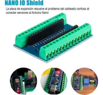Adaptador shield de bornes a tornillo para arduino nano nano terminal