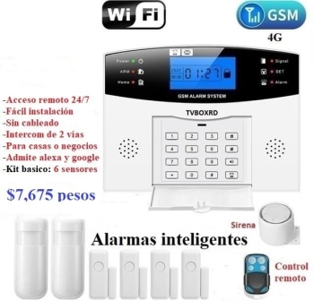 Alarmas inteligentes para tu casa o negocio sin usar cableado