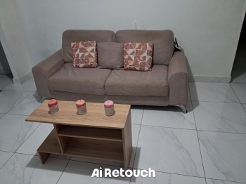Vendo juego de mueble con su mesita en excelente estado