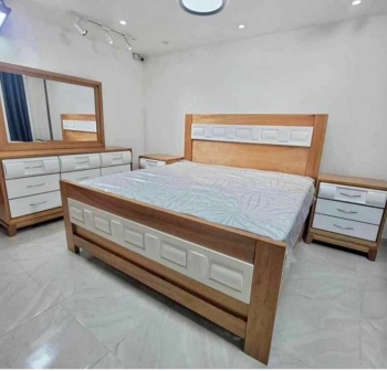 Dormitorio en caoba moderno