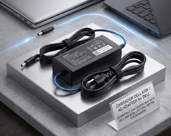 Cargador / adaptador de corriente dell 19.5v 3.34a 65w laptops y monit