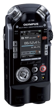Grabadora olympus ls-100 pcm linear 2 entradas combo xlr/trs